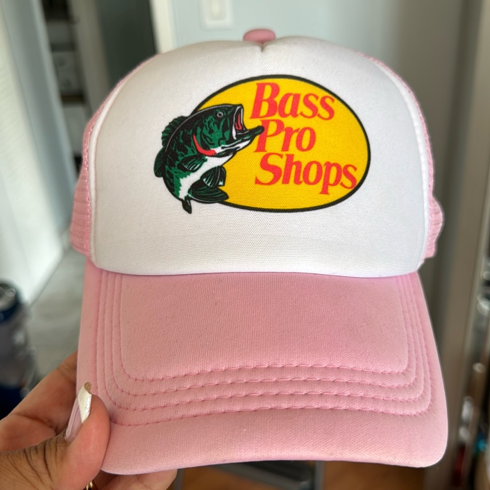 Bass pro shop baby pink hat